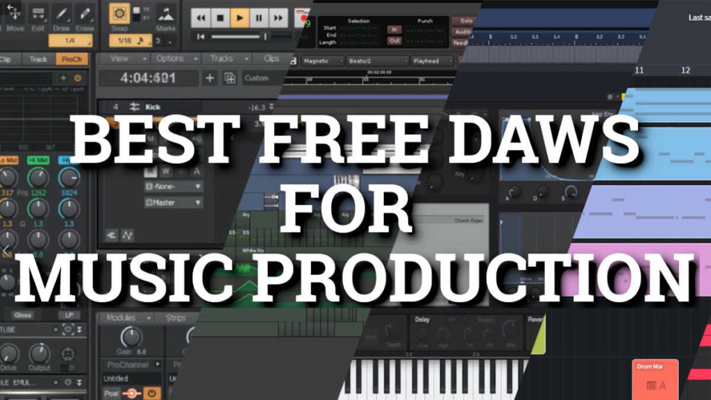 daws for music production daws for music production