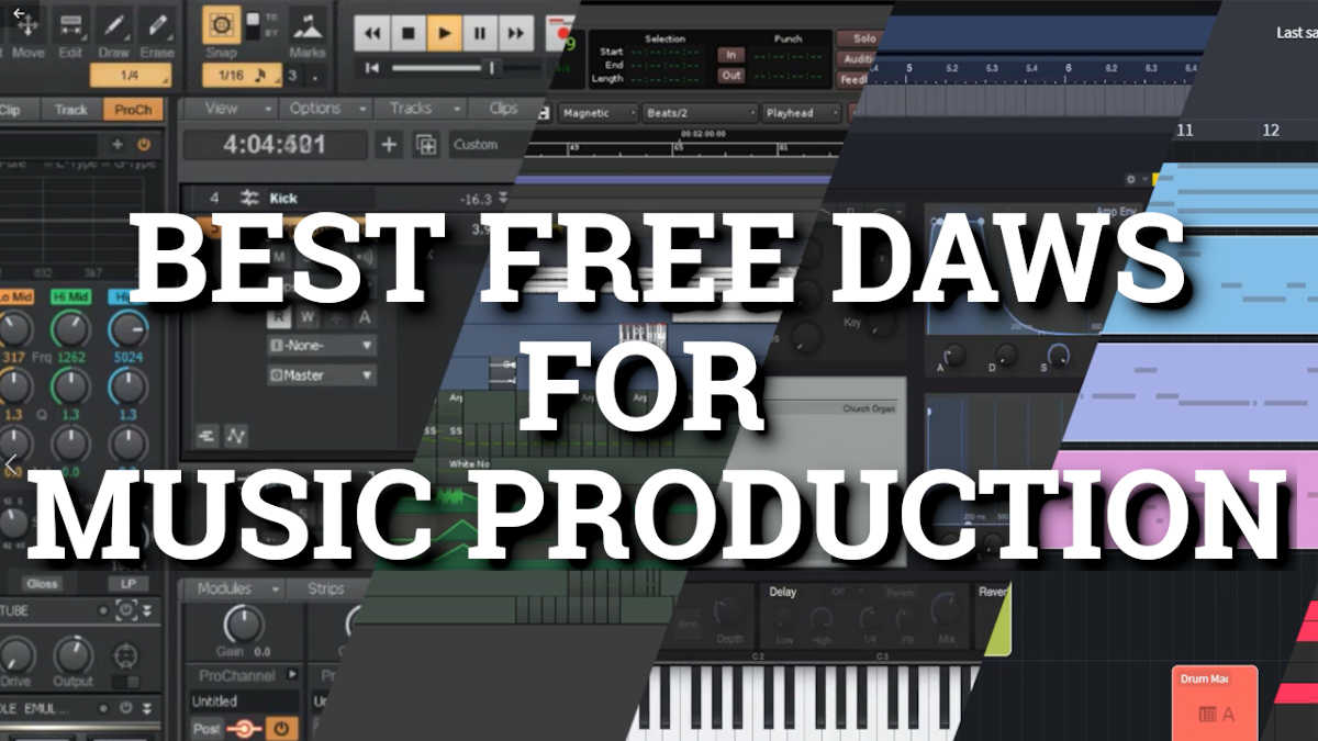 You are currently viewing The Best Free Digital Audio Workstations (DAWs) for Music Production