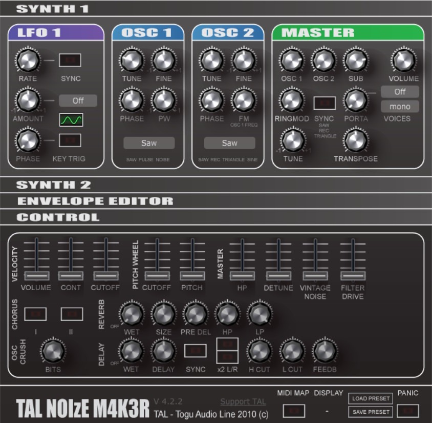 TAL Noize M4k3r free synthesizer